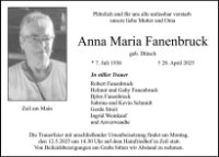 eine Anzeige