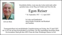 eine Anzeige